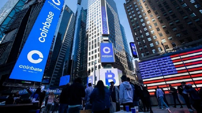 reklama coinbase na zgradi