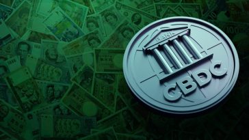 novcic na kojem pise cbdc