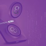 vektor polygona u ljubicastoj boji